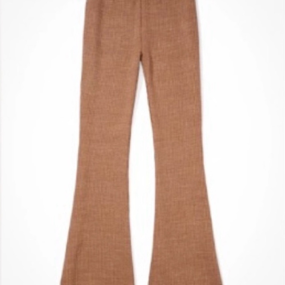 🤎 EUC AE Super High-Waisted Sweater Flare Pant